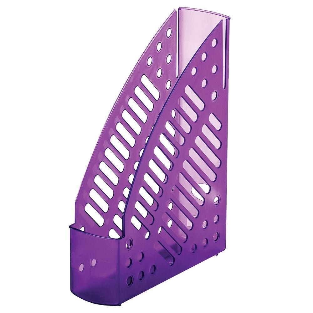 REVISTERO PLASTICO FAIBO TRANSPARENTE FLUOR VIOLETA
