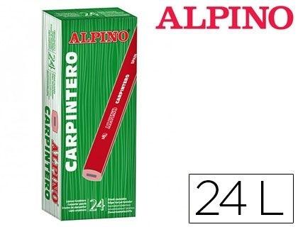 CAJA 24 LAPICES ALPINO CARPINTERO