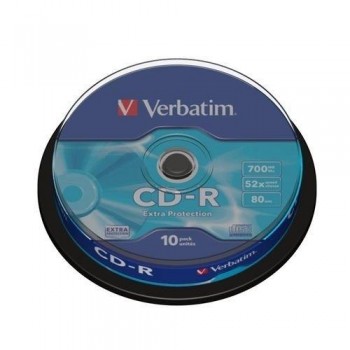 TARRINA 10 CD-R VERBATIM 52X