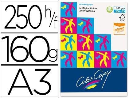 PAPEL FOTOCOPIADORA COLOR COPY DIN A3 160 GRAMOS SATINADO PAQUETE DE 250 HOJAS COD 26961