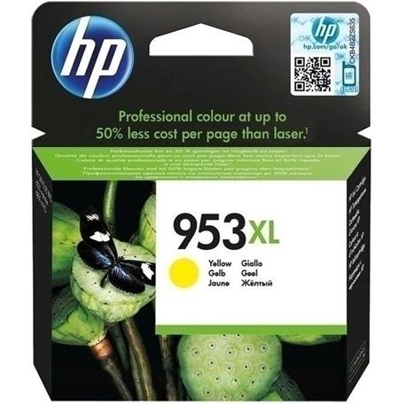 CARTUCHO HP 953XL AMARILLO F6U18AE