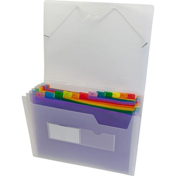 CARPETA FUELLE GOMAS PP. TTE 13 SEP MULTICOLORS FOLIO GRAFOPLAS