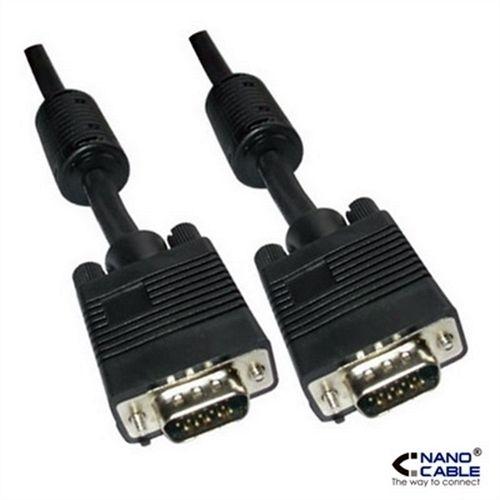 CABLE SVGA CON FERRITA DE 3M HDB15/M-HDB15/M MACHO - MACHO NANOCABLE