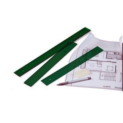 REGLA 30 CM FAIBO VERDE