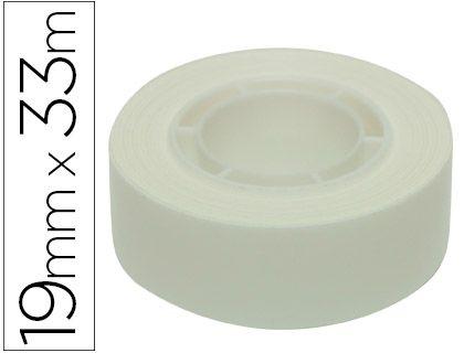 CINTA ADHESIVA 33 MT X 19 MM COLOR BLANCO REF 12277 APLI COD 59376