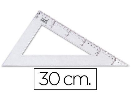 CARTABON LIDERPAPEL 30 CM PLASTICO CRISTAL COD 20435