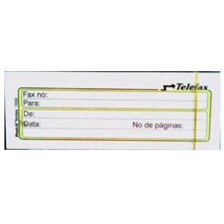 PAQUETE 2 TACOS POST-IT TELEFAX 105X37 RF 7669