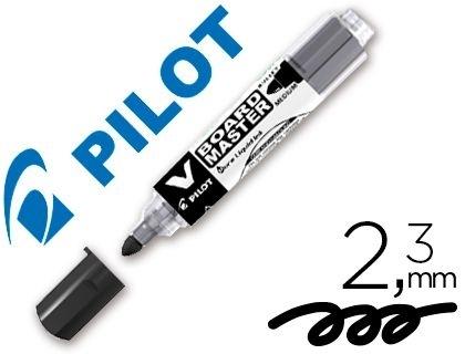 ROTULADOR PILOT VBOARD MASTER PARA PIZARRA BLANCA NEGRO TINTA LIQUIDA TRAZO 2,3MM