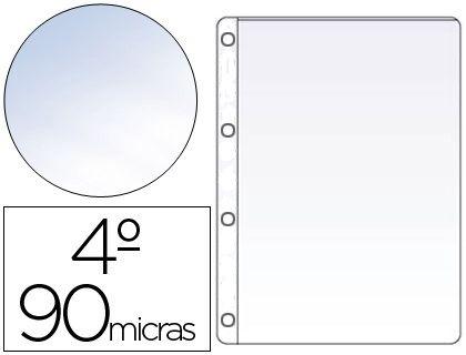 FUNDA CUATRO TALADROS SARO CUARTO 90 MC CRISTAL - UNIDAD COD 63901