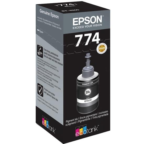 CARTUCHO EPSON ECOTANK T774 NEGRO - BOTE 140 ML