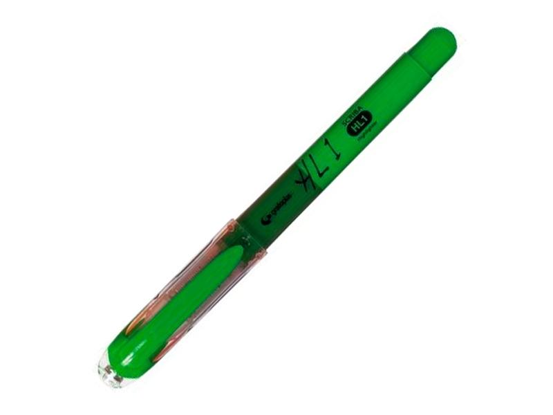 ROTULADOR FLUORESCENTE SCRIBA HL1 GRAFOPLAS VERDE
