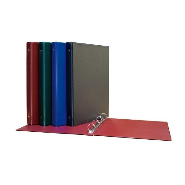 CARPETA ESCOLAR PVC 1/4 NATURAL 4 ANILLAS 25MM NEGRA GRAFOPLAS 02010110