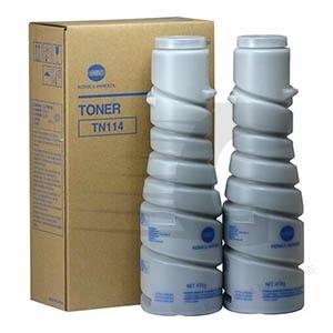 PACK 2 TONER NEGRO KONICA MINOLTA BIZHUB MT/106 TN-114 22.000 PAGINAS