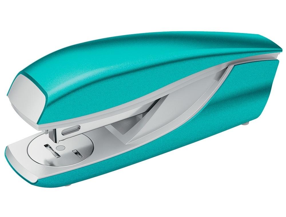 GRAPADORA PETRUS MOD 635 WOW TURQUESA METALIZADA CAPACIDAD 30 HOJAS