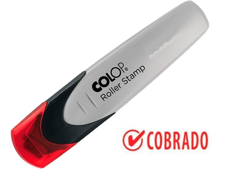 SELLO FORMULA COLOP ROLLER STAMP  COBRADO