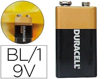 PILA DURACELL ALCALINA PLUS 9 VOLT BLISTER CON 1 PILA COD 21671