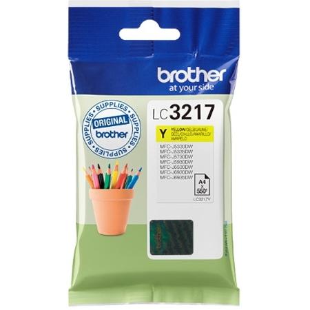 CARTUCHO BROTHER LC3217Y AMARILLO