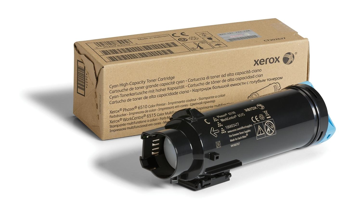 TONER XEROX CYAN 106R03473 PHASER 6510 / WORKCENTRE 6515 - 1.000 PAGINAS