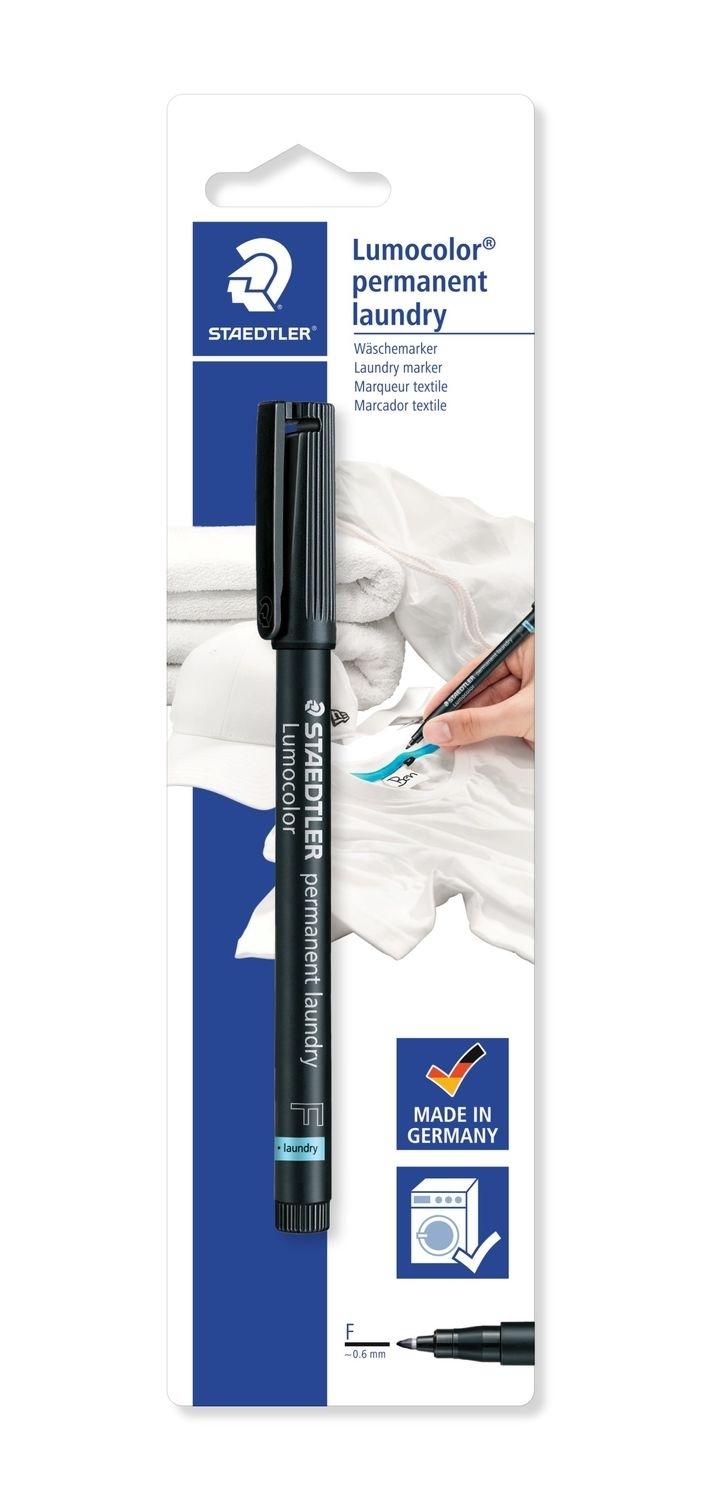ROTULADOR LUMOCOLOR STAEDTLER SPECIAL LAUNDRY NEGRO