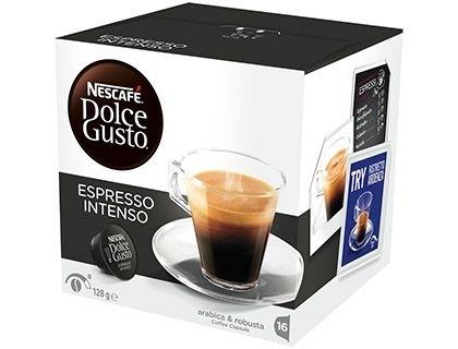 CAFE DOLCE GUSTO CAFE ESPRESSO INTENSO MONODOSIS CAJA DE 16 UNIDADES COD 59716