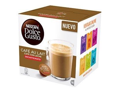 CAFE DOLCE GUSTO CAFE CON LECHE DESCAFEINADO MONODOSIS CAJA DE 16 UNIDADES COD 79994