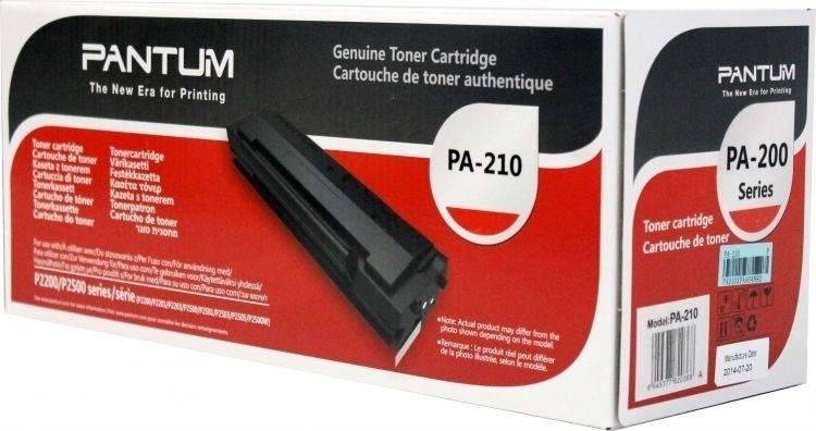 TONER PANTUM PA-210 P2500/P2500W/M6550/M6550NW 1.600 PAGINAS