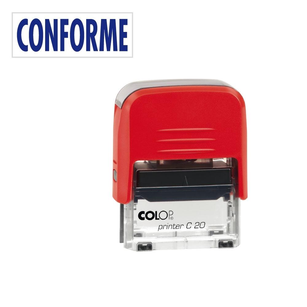 SELLO AUTOMATICO FORMULA COLOP PRINTER C20 38X14 MM CONFORME
