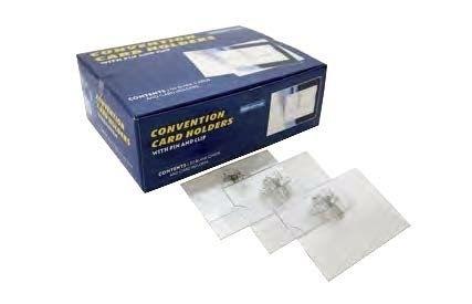 IDENTIFICADOR CON PINZA E IMPERDIBLE BINDERMAX -54X90 MM