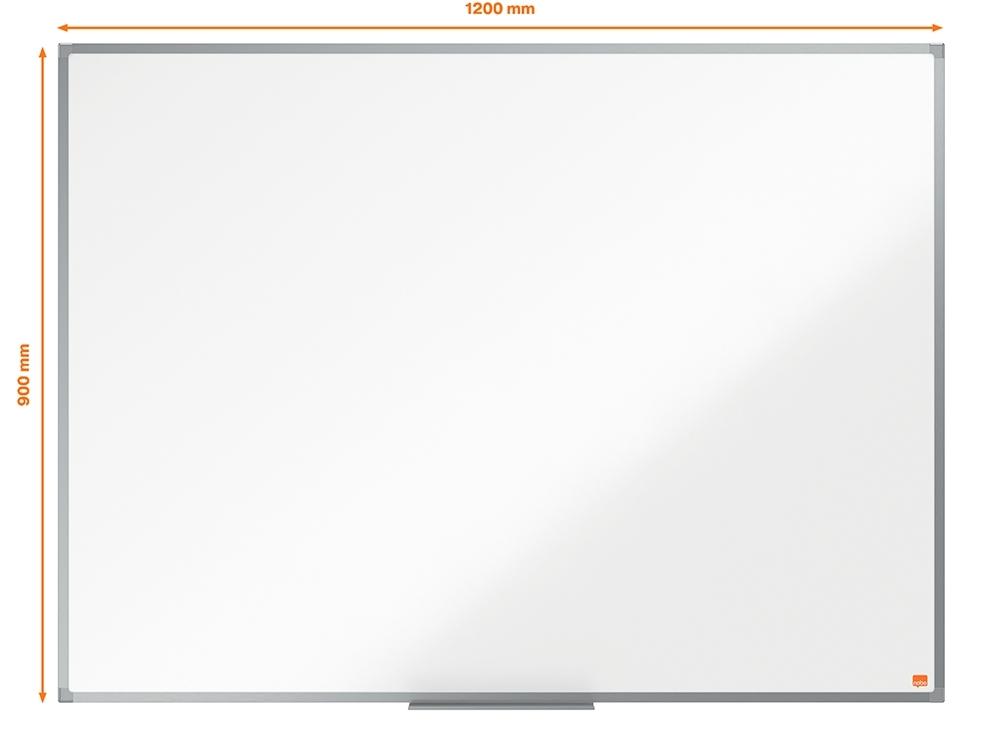 PIZARRA BLANCA MAGNETICA LACADA 90X120 NOBO BASIC