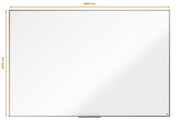 PIZARRA BLANCA MAGNETICA LACADA 120X180 NOBO BASIC