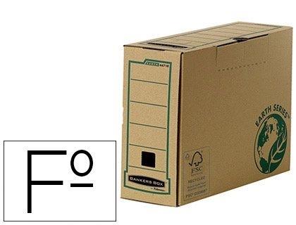 ARCHIVADOR DEFINITIVO FOLIO CARTON RECICLADO LOMO 100 MM FELLOWES RF 4471801