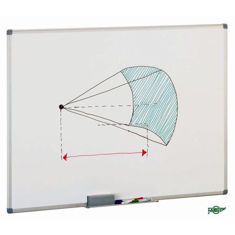PIZARRA BLANCA MELAMINA METALICA 122X244 FAIBO RF 11M-6 GARANTIA 5 AÑOS