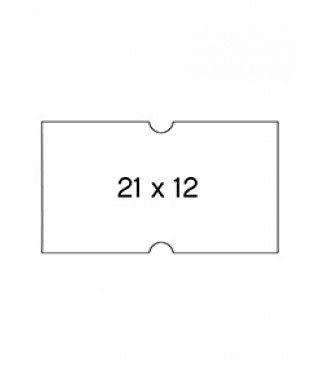 PACK 6 ROLLOS 1.000 ETIQUETAS 21X12 BLANCO PERMANENTE APLI REF 100910