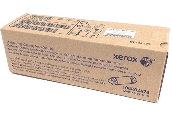 TONER XEROX MAGENTA 106R03478 PHASER 6510 / WORKCENTRE 6515 - 2.400 PAGINAS