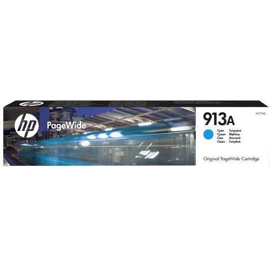 CARTUCHO HP PAGEWIDE 913A - 352/377/PRO452/477/55 -  F6T77AE CYAN