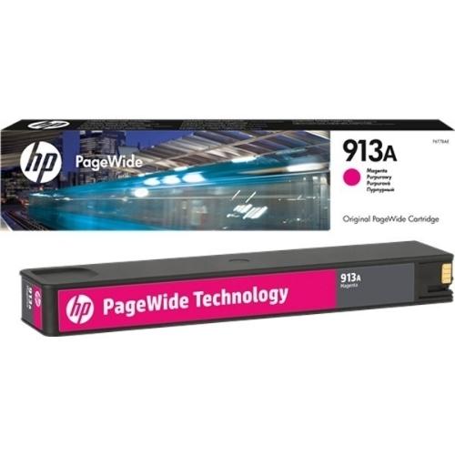 CARTUCHO HP PAGEWIDE 913A - 352/377/PRO452/477/55 -  F6T78AE MAGENTA