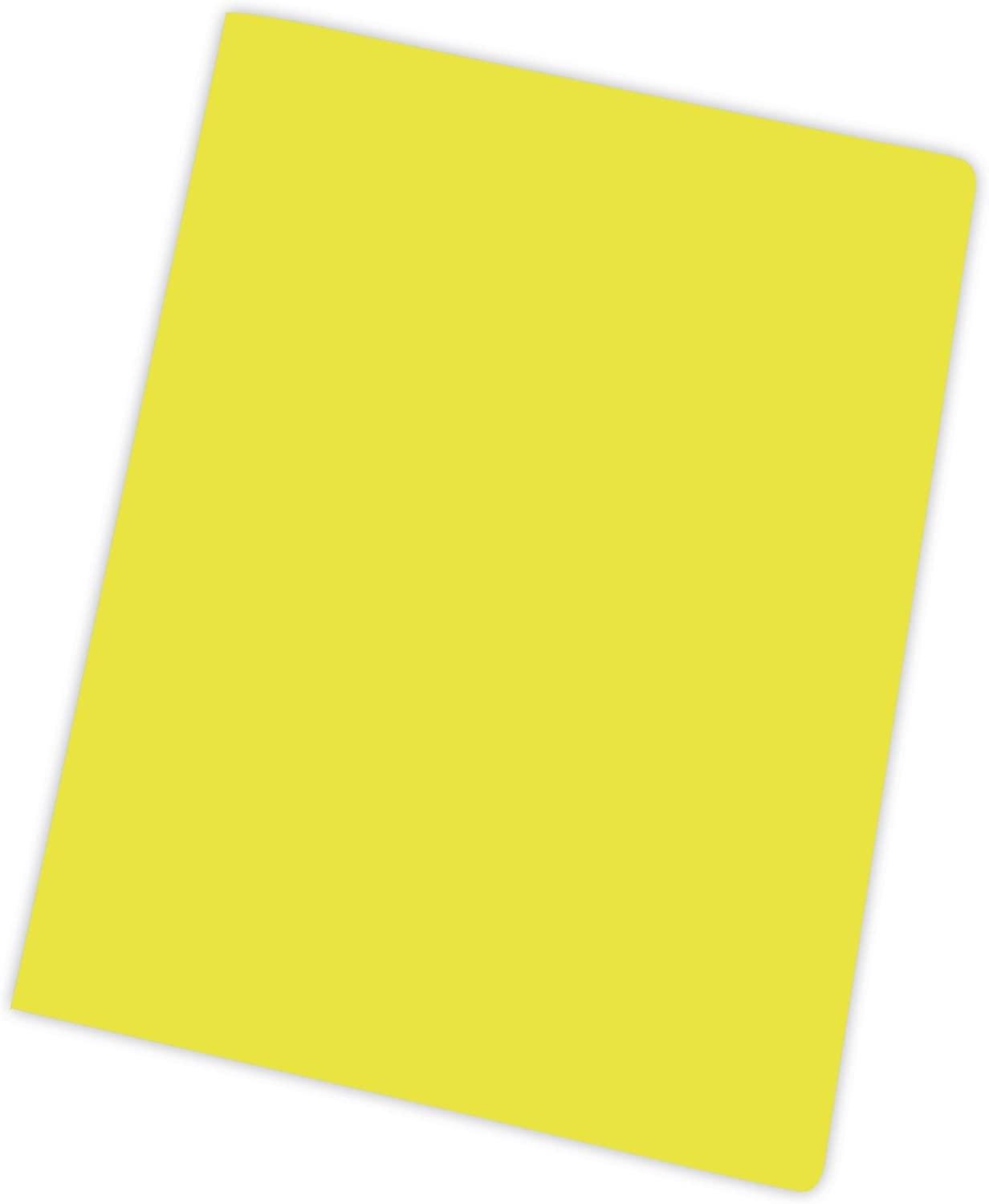 PAQUETE 50 SUBCARPETAS FOLIO COLOR SEMI INTENSO AMARILLO 180 GRS GIO RF 400040675