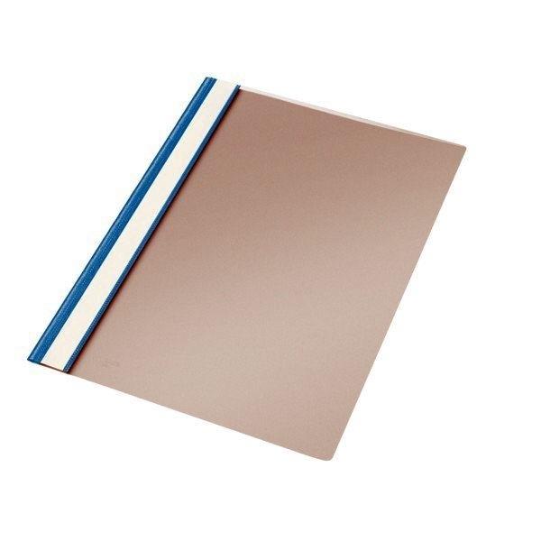 CAJA 50 DOSSIER FASTENER PP AZUL ESSELTE MECANISMO METALICO CON TARJETERO