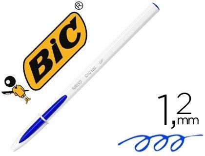 BOLIGRAFO BIC CRISTAL UP BICOLOR FUN AZUL PUNTA DE 1,2 MM