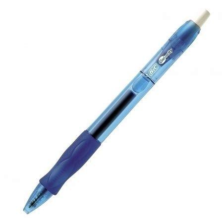 BOLIGRAFO BIC GELOCITY RETRACTIL TINTA GEL AZUL PUNTA DE 0,7 MM