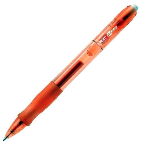 BOLIGRAFO BIC GELOCITY RETRACTIL TINTA GEL ROJO PUNTA DE 0,7 MM