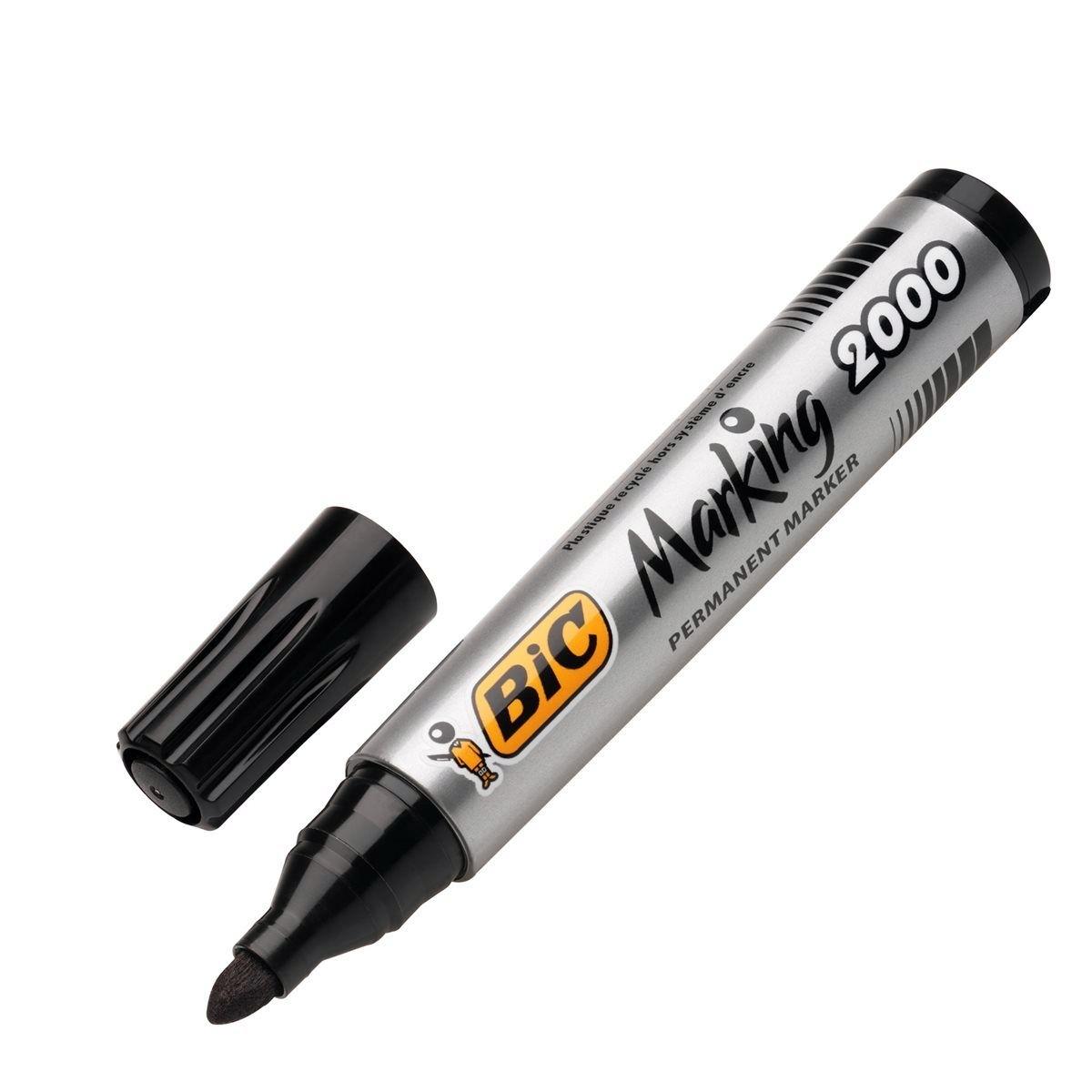 ROTULADOR PERMANENTE BIC MARKING 2000 NEGRO