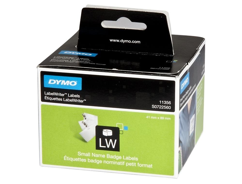 ROLLO 300 ETIQUETAS ADHESIVAS DYMO LABEL WRITER 11356 - S0722560 TAMAÑO 89X41 MM COLOR BLANCO