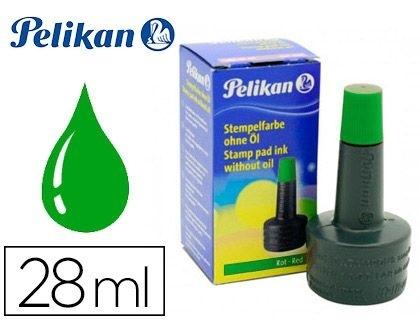 TUBO TINTA SELLOS TAMPON PELIKAN VERDE 28 ML