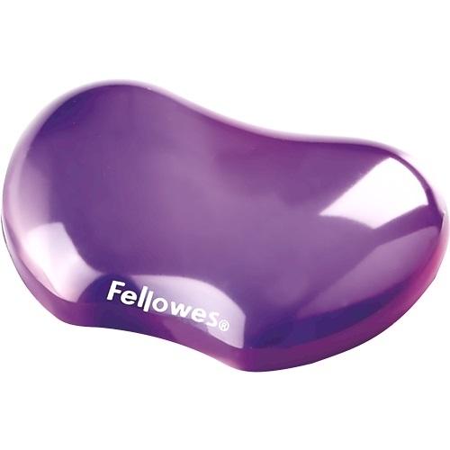 REPOSAMUÑECAS FLEXIBLE GEL CRYSTAL FELLOWES VIOLETA RF 91477-72