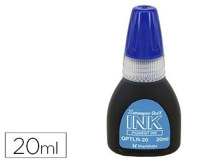 TINTA XSTAMPER QUIX PARA SELLOS AZUL BOTE DE 20 ML COD 152231