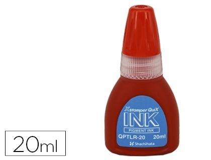 TINTA XSTAMPER QUIX PARA SELLOS ROJA BOTE DE 20 ML COD 152232