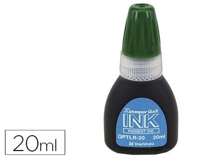 TINTA XSTAMPER QUIX PARA SELLOS VERDE BOTE DE 20 ML COD 153728