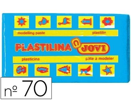 PLASTILINA JOVI 70 AZUL CLARO -UNIDAD -TAMAÑO PEQUEÑO COD 22132