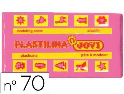 PLASTILINA JOVI 70 ROSA -UNIDAD -TAMAÑO PEQUEÑO COD 22128